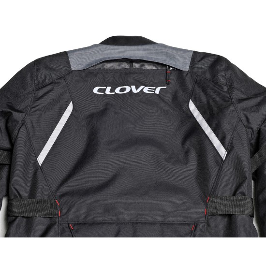 Chaqueta moto CLOVER Scout 3 WP Negro - Ropamotorista.com - Distribuidor Oficial Clover en España y Portugal