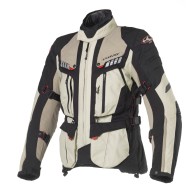 Chaqueta moto CLOVER Crossover 3 Negro-Sand