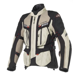 Chaqueta moto CLOVER Crossover 3 Negro-Sand - Ropamotorista.com Chaqueta moto CLOVER Crossover 3 Negro-Sand - Ropamotorista.com - Distribuidor Oficial Clover en España y Portugal