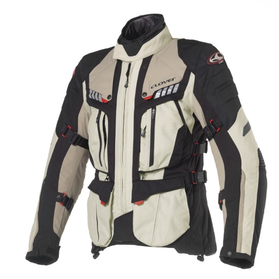 Chaqueta moto CLOVER Crossover 3 Negro-Sand - Ropamotorista.com Chaqueta moto CLOVER Crossover 3 Negro-Sand - Ropamotorista.com - Distribuidor Oficial Clover en España y Portugal