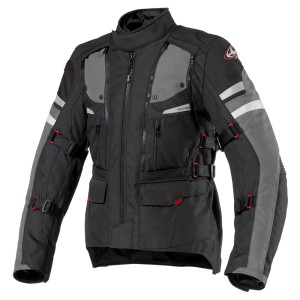 Chaqueta moto invierno/verano CLOVER Dakar WP Airbag Negro - Ropamotorista.com Chaqueta moto invierno/verano CLOVER Dakar WP Airbag Negro