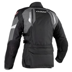 Chaqueta moto invierno/verano CLOVER Dakar WP Airbag Negro - Ropamotorista.com Chaqueta moto invierno/verano CLOVER Dakar WP Airbag Negro