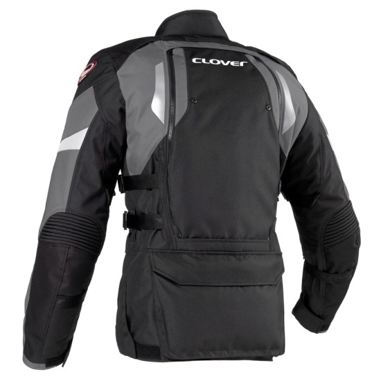 Chaqueta moto invierno/verano CLOVER Dakar WP Airbag Negro - Ropamotorista.com Chaqueta moto invierno/verano CLOVER Dakar WP Airbag Negro