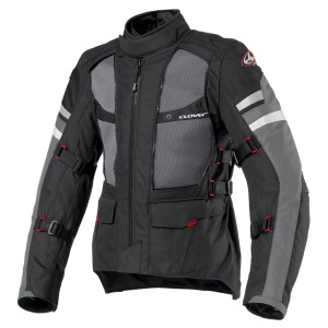 Chaqueta moto invierno/verano CLOVER Dakar WP Airbag Negro - Ropamotorista.com Chaqueta moto invierno/verano CLOVER Dakar WP Airbag Negro