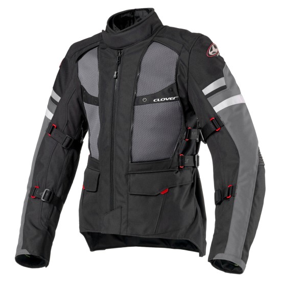 Chaqueta moto invierno/verano CLOVER Dakar WP Airbag Negro - Ropamotorista.com Chaqueta moto invierno/verano CLOVER Dakar WP Airbag Negro