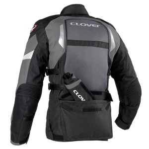 Chaqueta moto invierno/verano CLOVER Dakar WP Airbag Negro - Ropamotorista.com Chaqueta moto invierno/verano CLOVER Dakar WP Airbag Negro