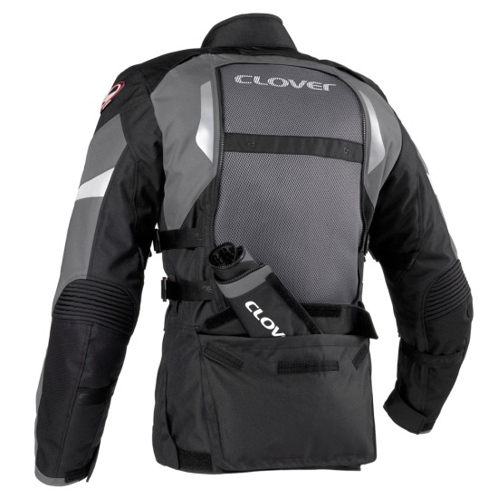 Chaqueta moto invierno/verano CLOVER Dakar WP Airbag Negro - Ropamotorista.com Chaqueta moto invierno/verano CLOVER Dakar WP Airbag Negro