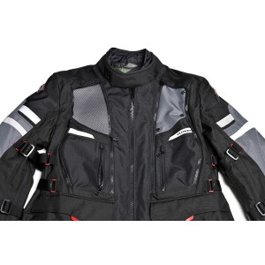 Chaqueta moto invierno/verano CLOVER Dakar WP Airbag Negro - Ropamotorista.com Chaqueta moto invierno/verano CLOVER Dakar WP Airbag Negro