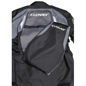 Chaqueta moto invierno/verano CLOVER Dakar WP Airbag Negro - Ropamotorista.com Chaqueta moto invierno/verano CLOVER Dakar WP Airbag Negro