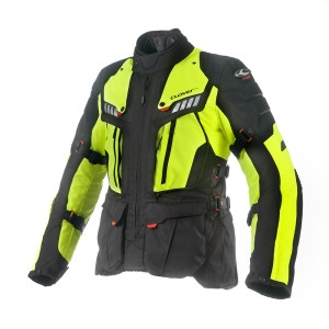 Chaqueta moto CLOVER Crossover 3 Negro-Fluo - Ropamotorista.com Chaqueta moto CLOVER Crossover 3 Negro-Fluo - Ropamotorista.com - Distribuidor Oficial Clover en España y Portugal