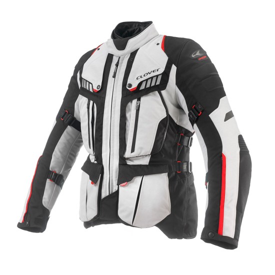 Chaqueta moto CLOVER Crossover 3 Negro-Gris - Ropamotorista.com Chaqueta moto CLOVER Crossover 3 Negro-Gris - Ropamotorista.com - Distribuidor Oficial Clover en España y Portugal
