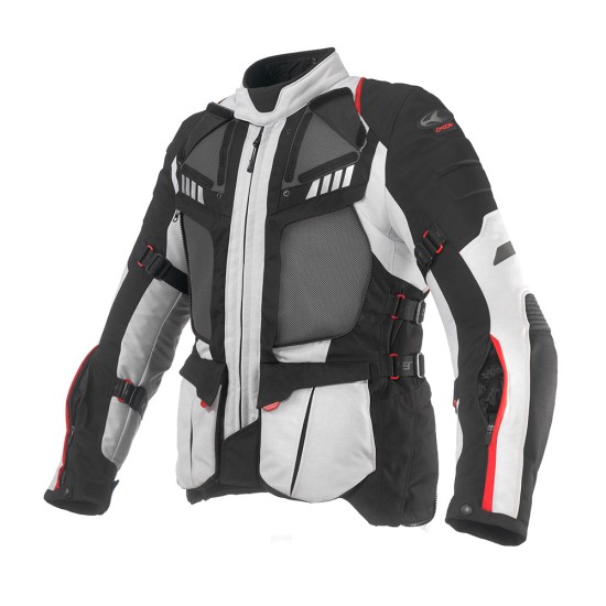 Chaqueta moto CLOVER Crossover 3 Negro-Gris - Ropamotorista.com Chaqueta moto CLOVER Crossover 3 Negro-Gris - Ropamotorista.com - Distribuidor Oficial Clover en España y Portugal