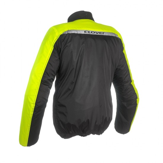 Chaqueta moto CLOVER Crossover 3 Negro-Fluo - Ropamotorista.com - Distribuidor Oficial Clover en España y Portugal