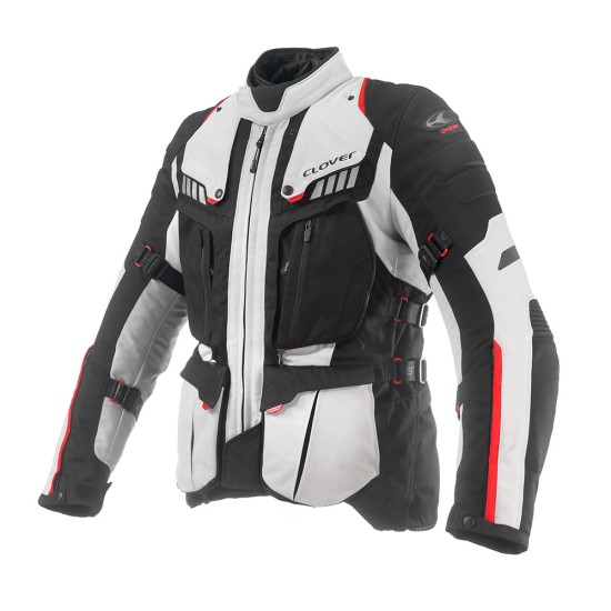 Chaqueta moto CLOVER Crossover 3 Negro-Gris - Ropamotorista.com Chaqueta moto CLOVER Crossover 3 Negro-Gris - Ropamotorista.com - Distribuidor Oficial Clover en España y Portugal