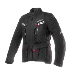 Chaqueta moto CLOVER Crossover 3 Negro