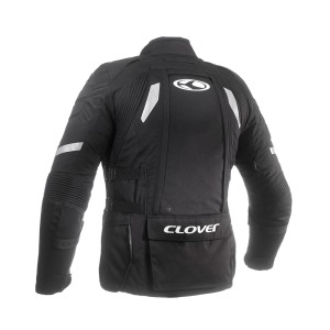 Chaqueta moto CLOVER Crossover 3 Negro - Ropamotorista.com Chaqueta moto CLOVER Crossover 3 Negro - Ropamotorista.com - Distribuidor Oficial Clover en España y Portugal