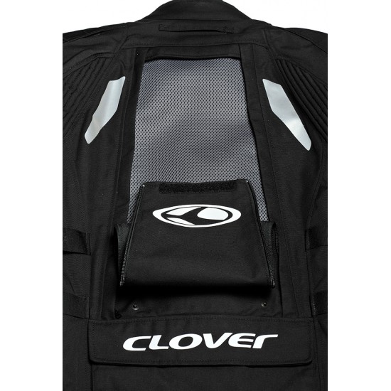 Chaqueta moto CLOVER Crossover 3 Negro - Ropamotorista.com - Distribuidor Oficial Clover en España y Portugal