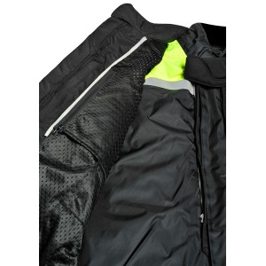 Chaqueta moto CLOVER Crossover 3 Negro-Fluo - Ropamotorista.com - Distribuidor Oficial Clover en España y Portugal