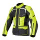Chaqueta moto CLOVER Savana 2 Negro-Fluo