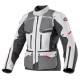 Chaqueta moto CLOVER Savana 2 Negro-Gris