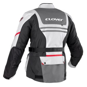 Chaqueta moto CLOVER Savana 2 Negro-Gris - Ropamotorista.com Chaqueta moto CLOVER Savana 2 Negro-Gris - Ropamotorista.com - Distribuidor Oficial Clover en España y Portugal