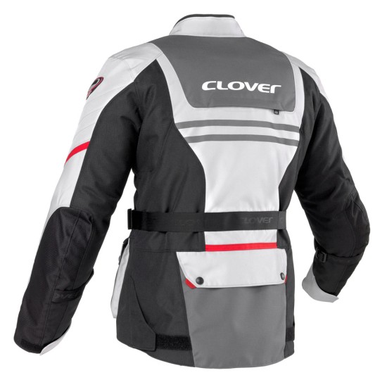Chaqueta moto CLOVER Savana 2 Negro-Gris - Ropamotorista.com Chaqueta moto CLOVER Savana 2 Negro-Gris - Ropamotorista.com - Distribuidor Oficial Clover en España y Portugal