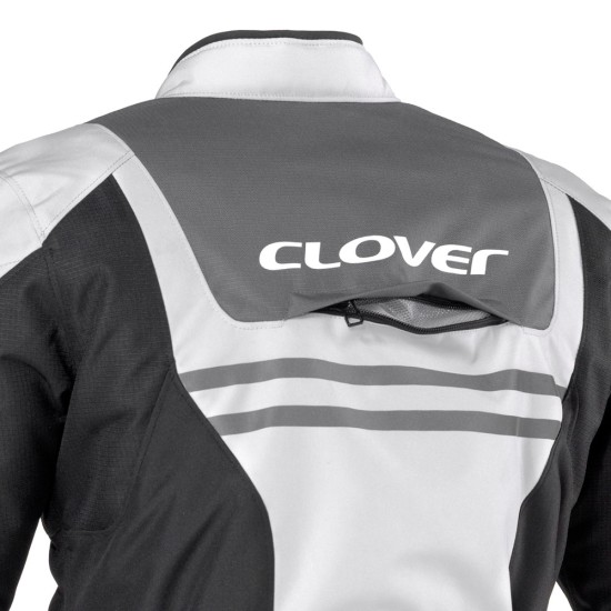 Chaqueta moto CLOVER Savana 2 Negro-Gris - Ropamotorista.com Chaqueta moto CLOVER Savana 2 Negro-Gris - Ropamotorista.com - Distribuidor Oficial Clover en España y Portugal