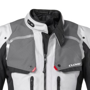 Chaqueta moto CLOVER Savana 2 Negro-Gris - Ropamotorista.com Chaqueta moto CLOVER Savana 2 Negro-Gris - Ropamotorista.com - Distribuidor Oficial Clover en España y Portugal