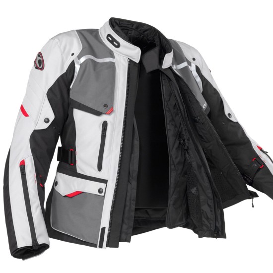 Chaqueta moto CLOVER Savana 2 Negro-Gris - Ropamotorista.com Chaqueta moto CLOVER Savana 2 Negro-Gris - Ropamotorista.com - Distribuidor Oficial Clover en España y Portugal