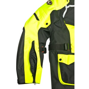 Chaqueta moto CLOVER Savana 2 Negro-Fluo - Ropamotorista.com Chaqueta moto CLOVER Savana 2 Negro-Fluo - Ropamotorista.com - Distribuidor Oficial Clover en España y Portugal