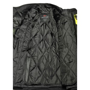 Chaqueta moto CLOVER Savana 2 Negro-Fluo - Ropamotorista.com Chaqueta moto CLOVER Savana 2 Negro-Fluo - Ropamotorista.com - Distribuidor Oficial Clover en España y Portugal