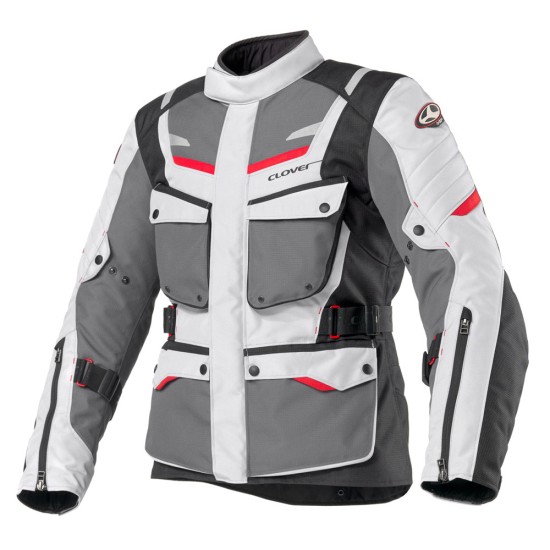 Chaqueta moto CLOVER Scout 2 Negro-Gris - Ropamotorista.com Chaqueta moto CLOVER Scout 2 Negro-Gris - Ropamotorista.com - Distribuidor Oficial Clover en España y Portugal
