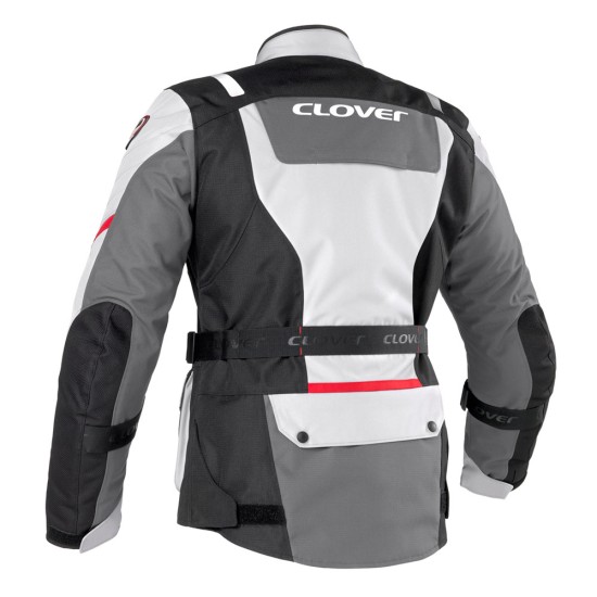 Chaqueta moto CLOVER Scout 2 Negro-Gris - Ropamotorista.com Chaqueta moto CLOVER Scout 2 Negro-Gris - Ropamotorista.com - Distribuidor Oficial Clover en España y Portugal