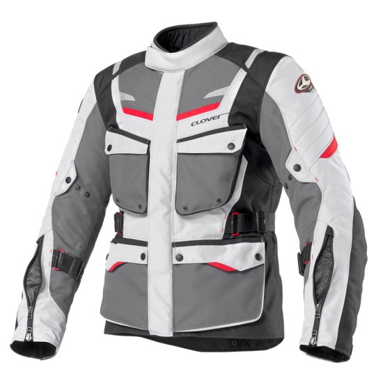 Chaqueta moto CLOVER Scout 2 Negro-Gris - Ropamotorista.com Chaqueta moto CLOVER Scout 2 Negro-Gris - Ropamotorista.com - Distribuidor Oficial Clover en España y Portugal