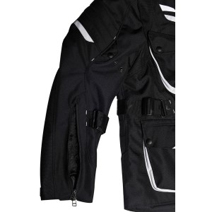 Chaqueta moto CLOVER Scout 2 Negro - Ropamotorista.com Chaqueta moto CLOVER Scout 2 Negro