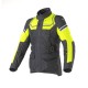 Chaqueta moto CLOVER Outland WP Negro-Amarillo