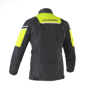 Chaqueta moto CLOVER Outland WP Negro-Amarillo - Ropamotorista.com Chaqueta moto CLOVER Outland WP Negro-Amarillo - Ropamotorista.com - Distribuidor Oficial Clover en España y Portugal
