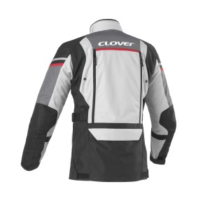 Chaqueta moto CLOVER Outland WP Negro-Gris - Ropamotorista.com Chaqueta moto CLOVER Outland WP Negro-Gris - Ropamotorista.com - Distribuidor Oficial Clover en España y Portugal