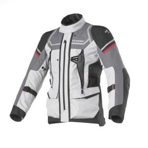 Chaqueta moto CLOVER Outland WP Negro-Gris - Ropamotorista.com - Distribuidor Oficial Clover en España y Portugal