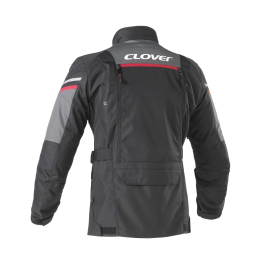 Chaqueta moto CLOVER Outland WP Negro - Ropamotorista.com - Distribuidor Oficial Clover en España y Portugal