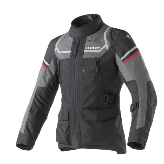 Chaqueta moto mujer CLOVER Outland WP Lady Negro - Ropamotorista.com Chaqueta moto mujer CLOVER Outland WP Lady Negro - Ropamotorista.com - Distribuidor Oficial Clover en España y Portugal