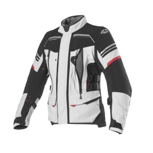 Chaqueta moto CLOVER LAMINATOR WP Negro-Gris - Ropamotorista.com Chaqueta moto CLOVER LAMINATOR WP Negro-Gris - Ropamotorista.com - Distribuidor Oficial Clover en España y Portugal