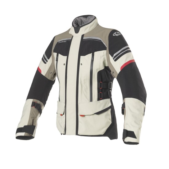 Chaqueta moto CLOVER LAMINATOR WP Negro-Sand - Ropamotorista.com Chaqueta moto CLOVER LAMINATOR WP Negro-Sand - Ropamotorista.com - Distribuidor Oficial Clover en España y Portugal