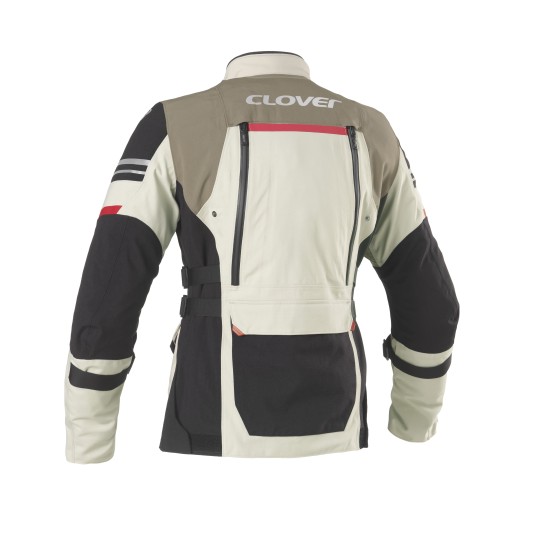 Chaqueta moto CLOVER LAMINATOR WP Negro-Sand - Ropamotorista.com Chaqueta moto CLOVER LAMINATOR WP Negro-Sand - Ropamotorista.com - Distribuidor Oficial Clover en España y Portugal