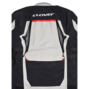 Chaqueta moto CLOVER LAMINATOR WP Negro-Gris - Ropamotorista.com Chaqueta moto CLOVER LAMINATOR WP Negro-Gris - Ropamotorista.com - Distribuidor Oficial Clover en España y Portugal