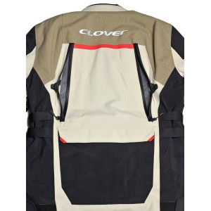 Chaqueta moto CLOVER LAMINATOR WP Negro-Sand - Ropamotorista.com Chaqueta moto CLOVER LAMINATOR WP Negro-Sand - Ropamotorista.com - Distribuidor Oficial Clover en España y Portugal