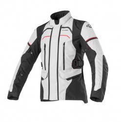 Chaqueta moto CLOVER Storm 3 Negro-Gris