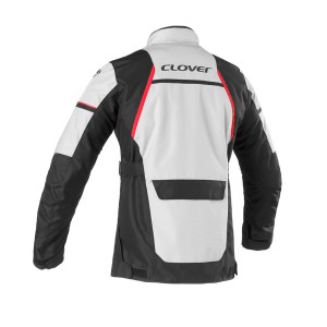 Chaqueta moto CLOVER Storm 3 Negro-Gris - Ropamotorista.com - Distribuidor Oficial Clover en España y Portugal