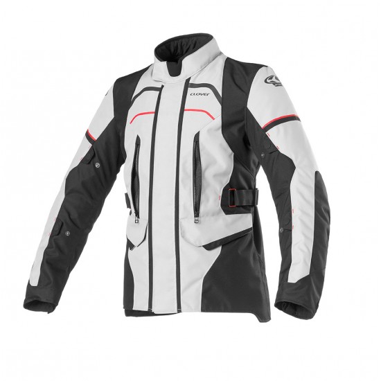 Chaqueta moto CLOVER Storm 3 Negro-Gris - Ropamotorista.com - Distribuidor Oficial Clover en España y Portugal