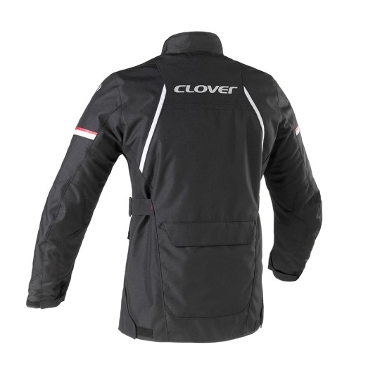 Chaqueta moto CLOVER Storm 3 Negro - Ropamotorista.com - Distribuidor Oficial Clover en España y Portugal